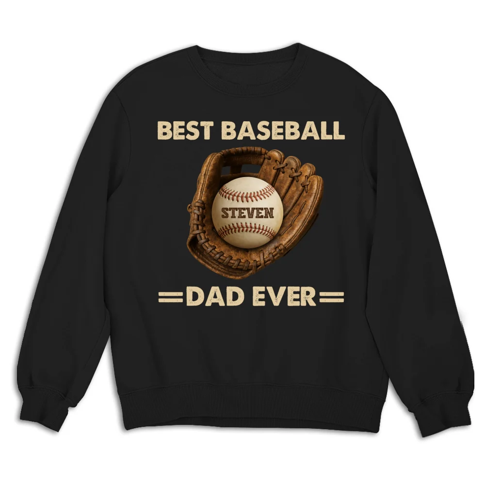 Baseball Dad - Personalized Custom Shirt - Image 13