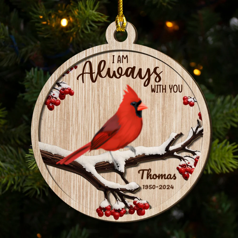 Be Still And Know - Personalized Custom Freeshape 2-Layered Wood Ornament - Image 6