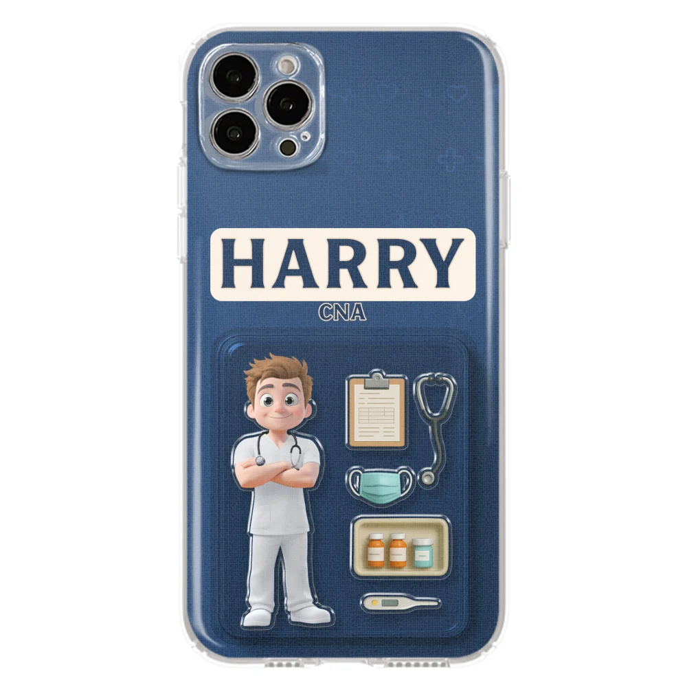 Be The Nurse You Would Want As A Patient Figure - Personalized Custom Phone Case - Image 15