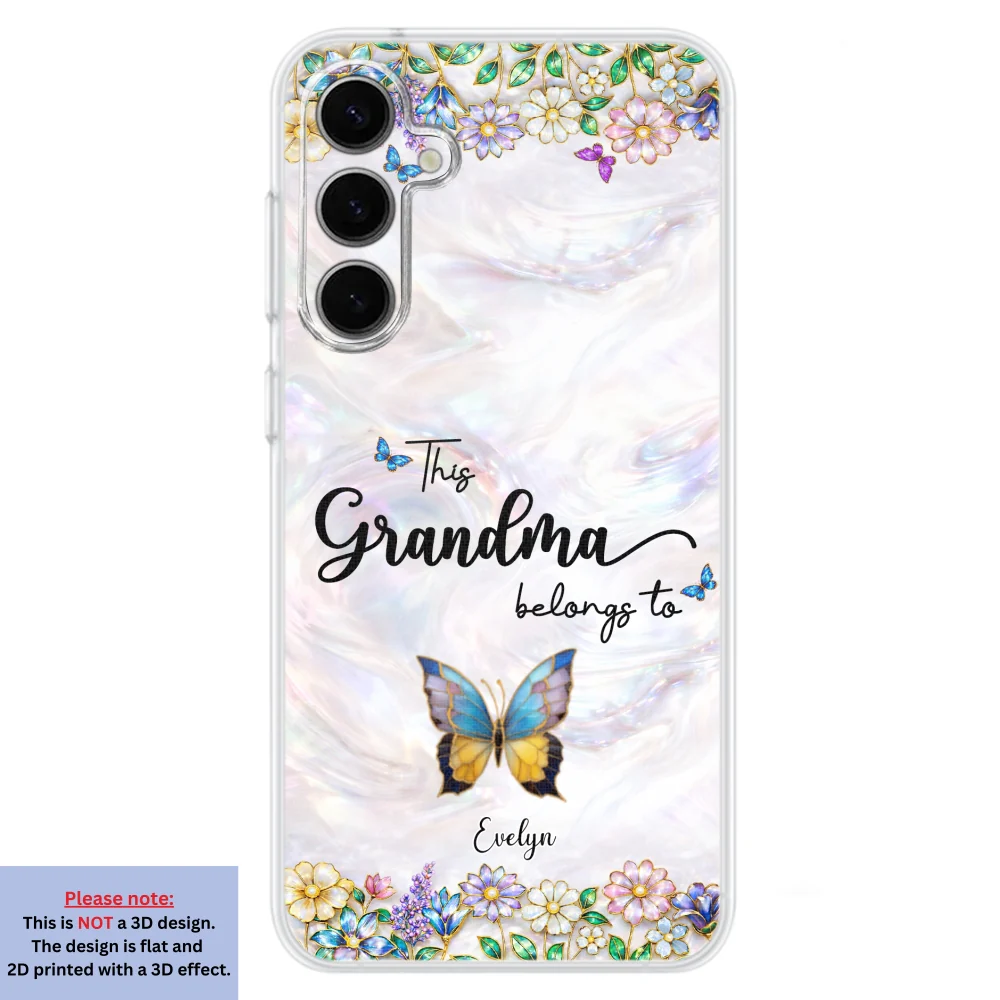 Beautiful Floral Grandma - Personalized Custom 3D Inflated Effect Phone Case - Image 33