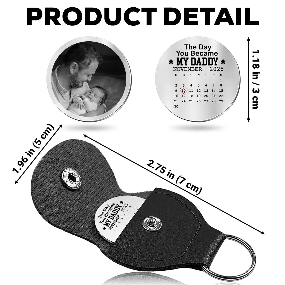Became My Hero - Personalized Custom Pocket Hug - Image 6