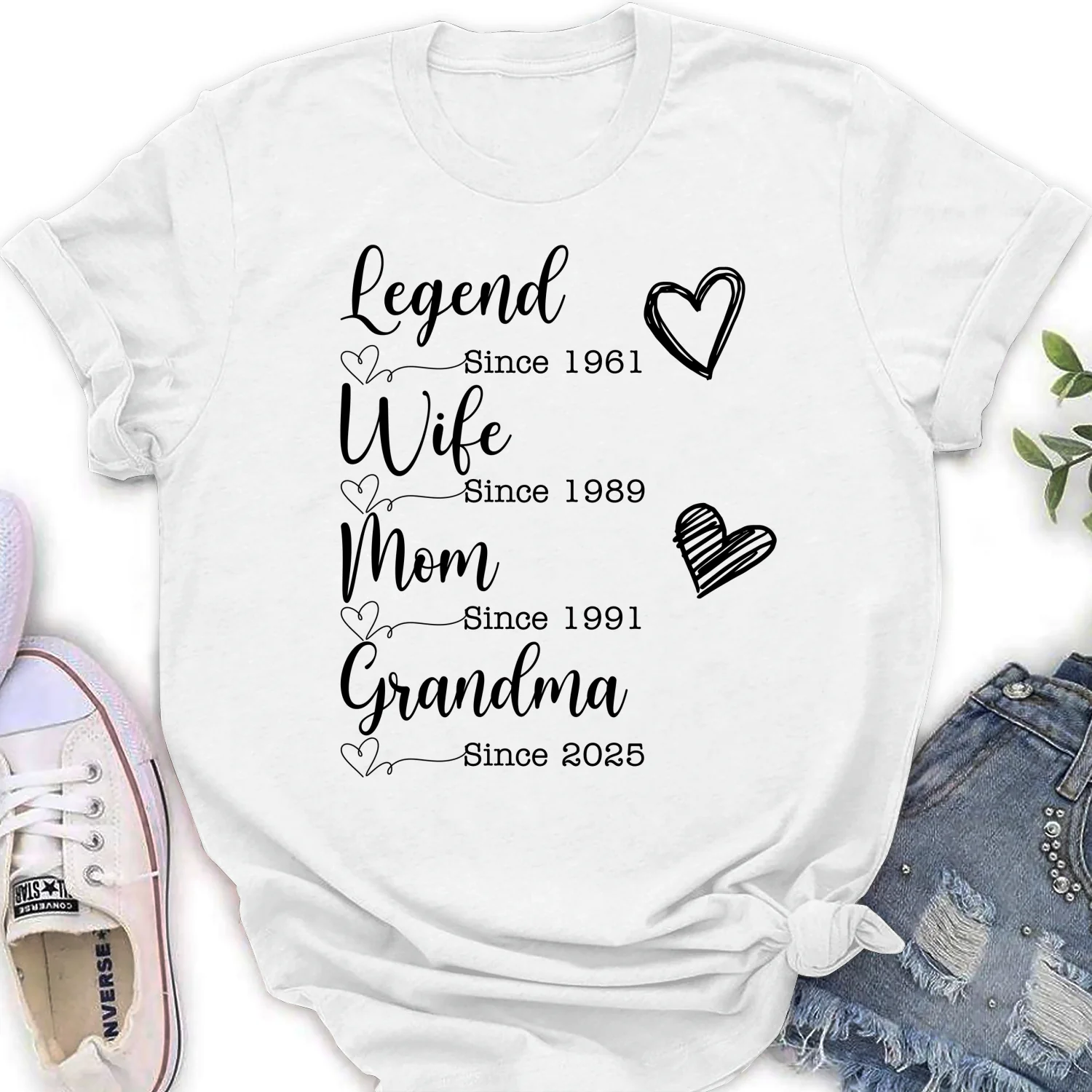 Becoming Legend Grandma - Personalized Custom Shirt - Image 16