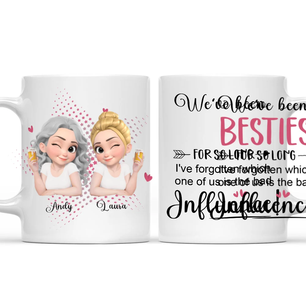 Been Friends For Quite Long - Personalized Custom Coffee Mug - Image 5