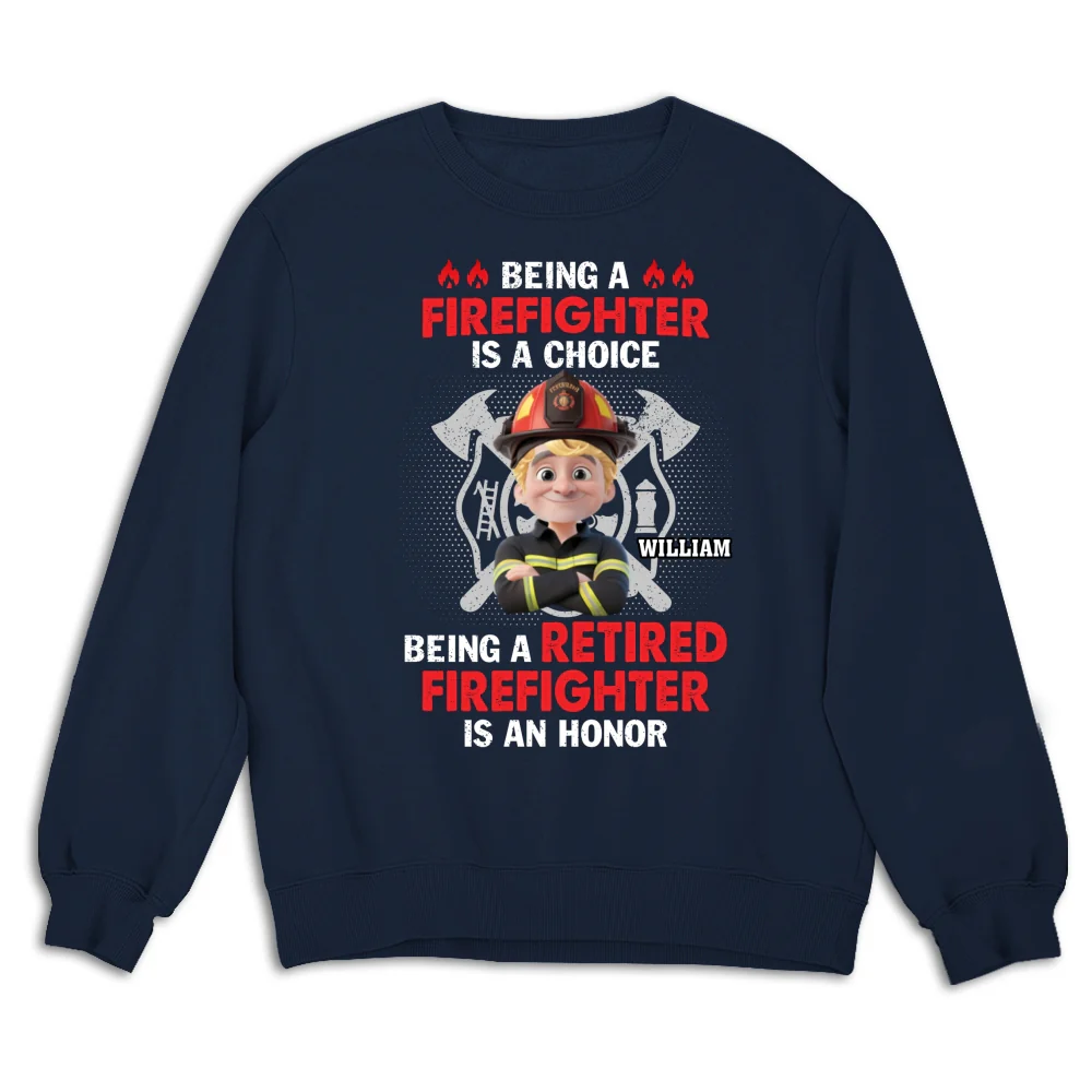 Being A Firefighter - Personalized Custom Shirt - Image 15