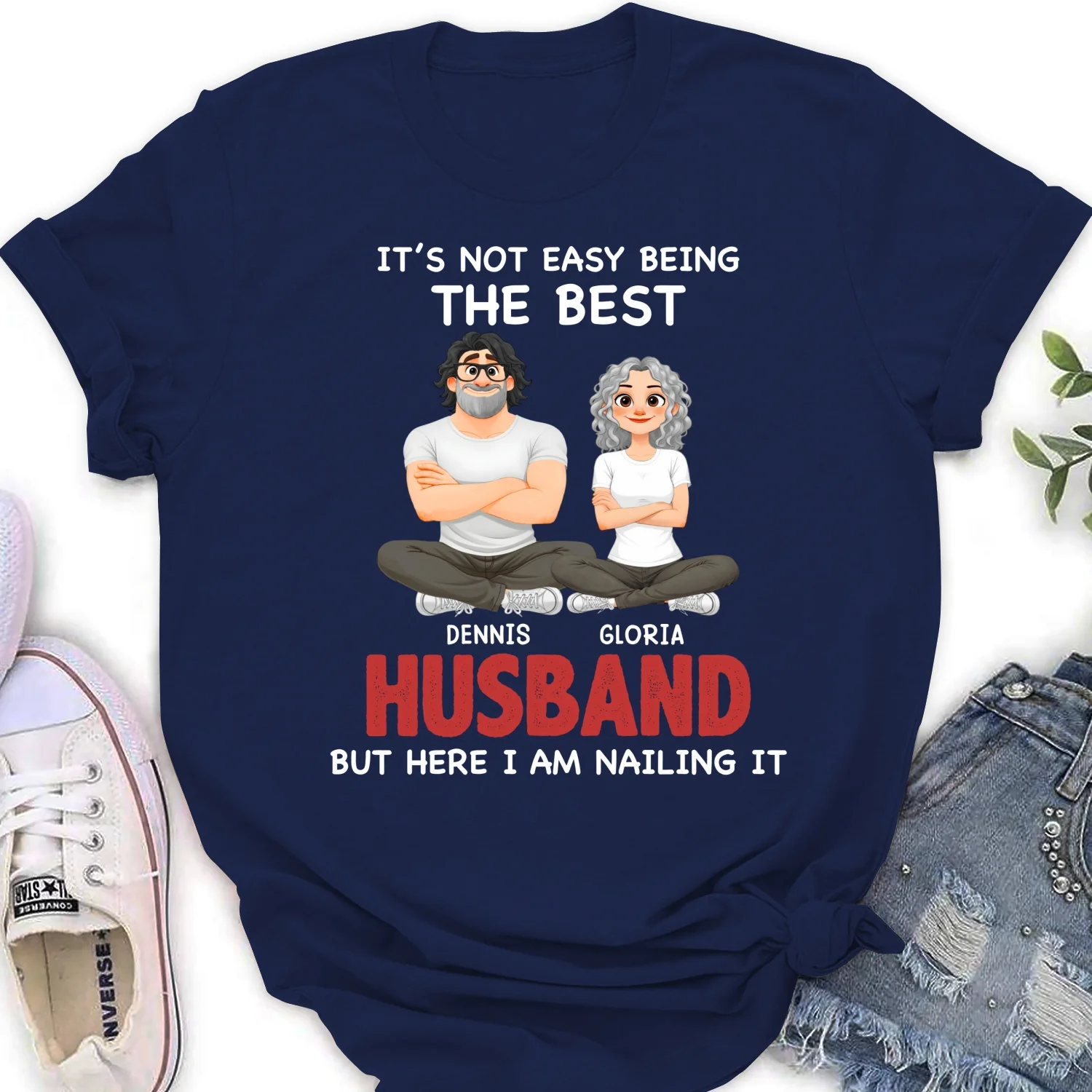 Being The Best Husband - Personalized Custom Shirt - Image 19