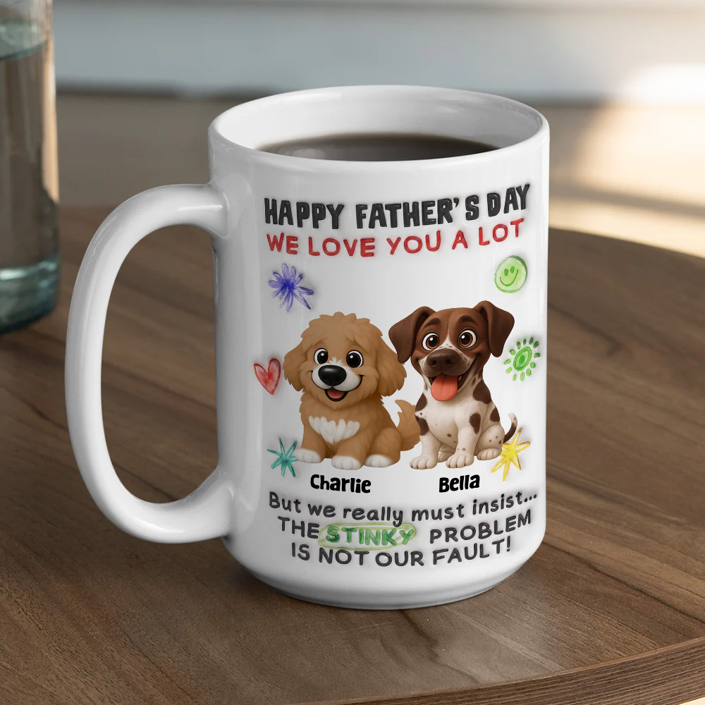 Believe Me Not My Fault - Personalized Custom 3D Inflated Effect Mug - Image 4