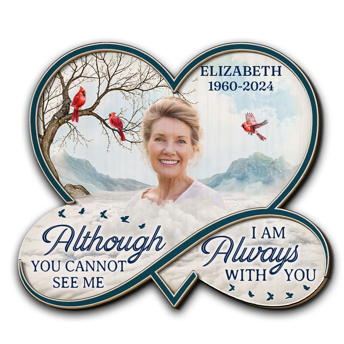 Beside me - Personalized Custom Car Visor Clip - Image 2