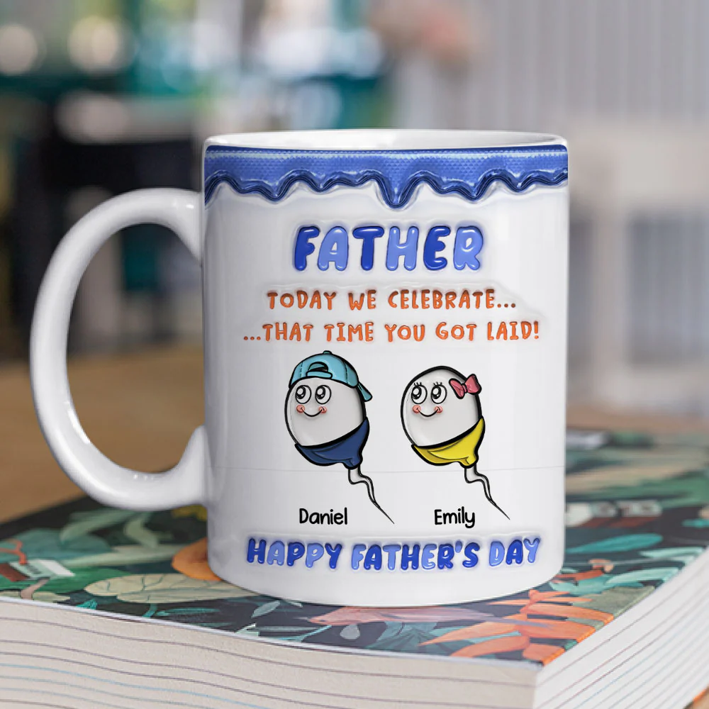 Best Accident Ever Created - Personalized Custom 3D Inflated Effect Mug - Image 2