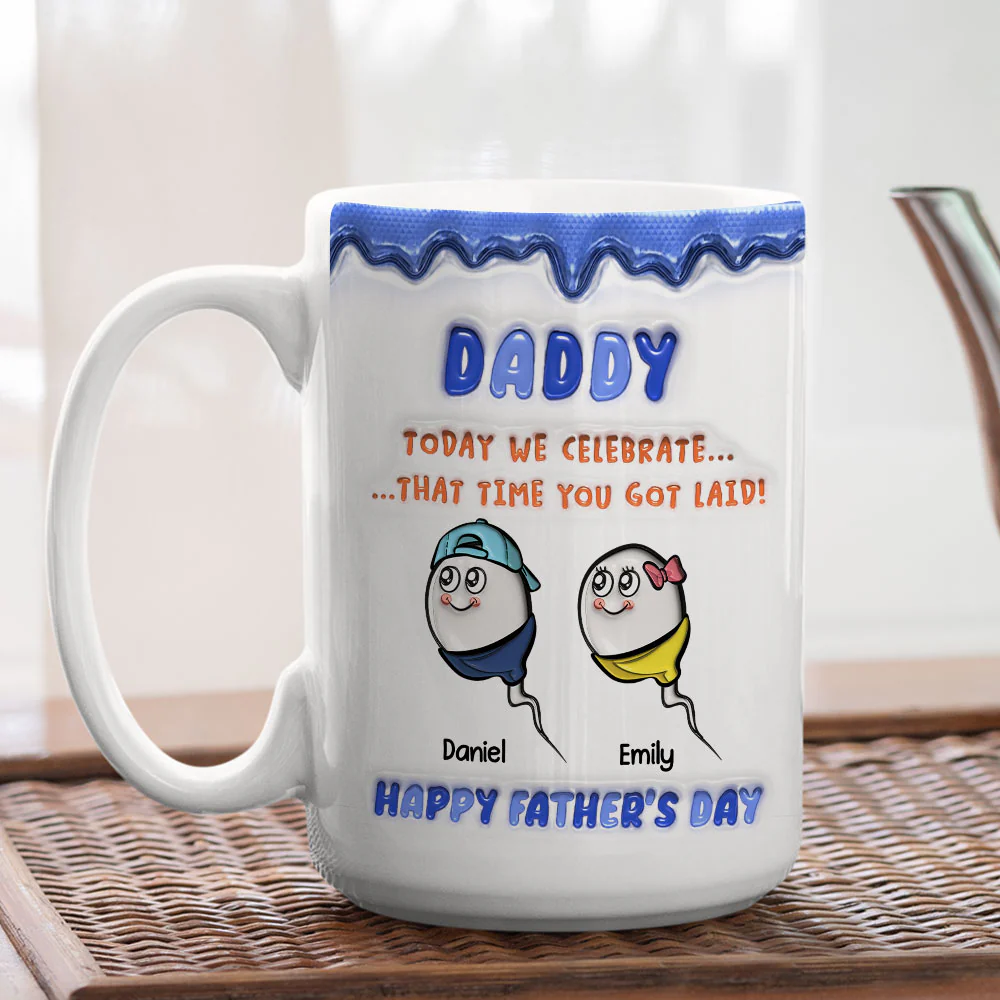 Best Accident Ever Created - Personalized Custom 3D Inflated Effect Mug - Image 6
