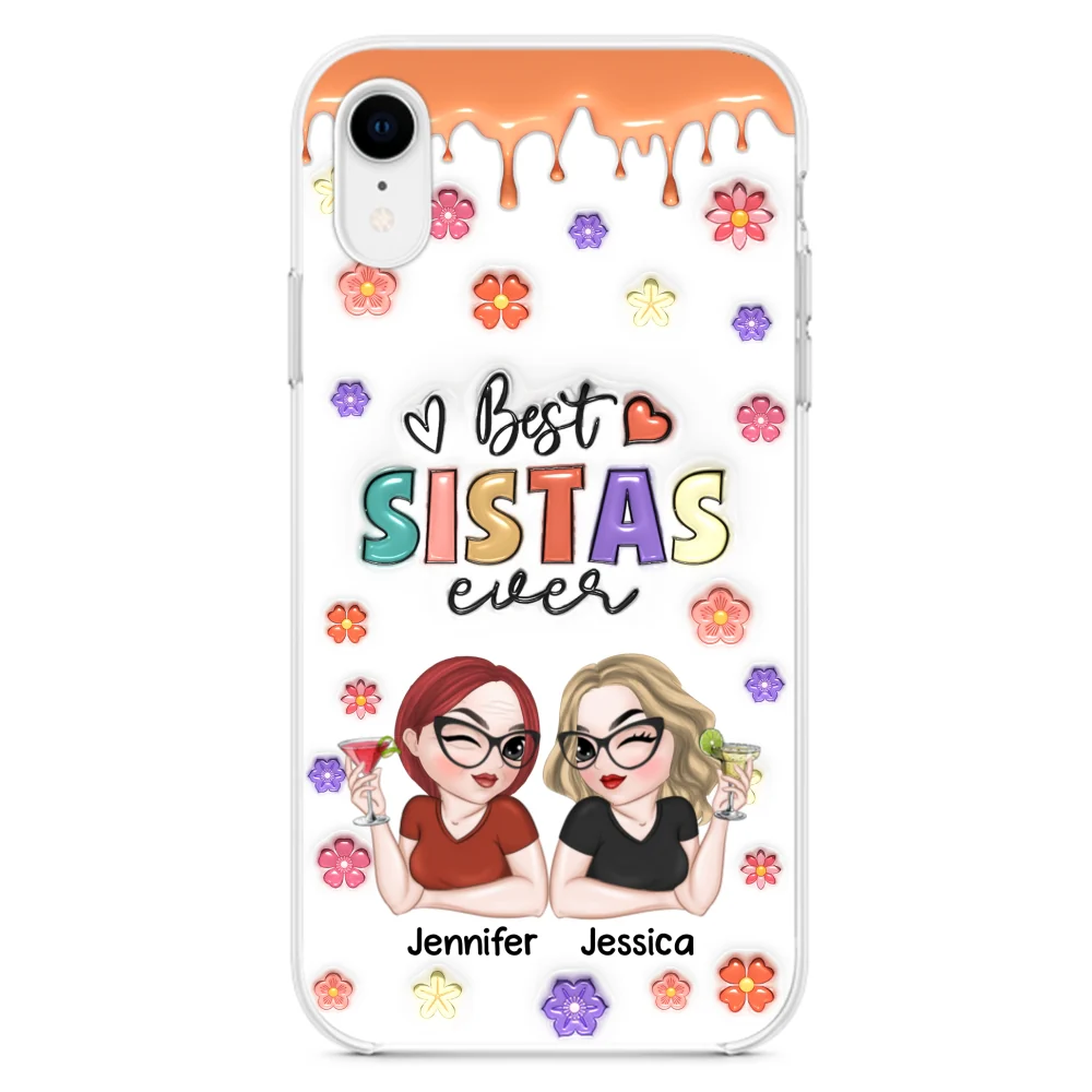 Best Bestie Ever - Personalized Custom 3D Inflated Effect Phone Case - Image 23