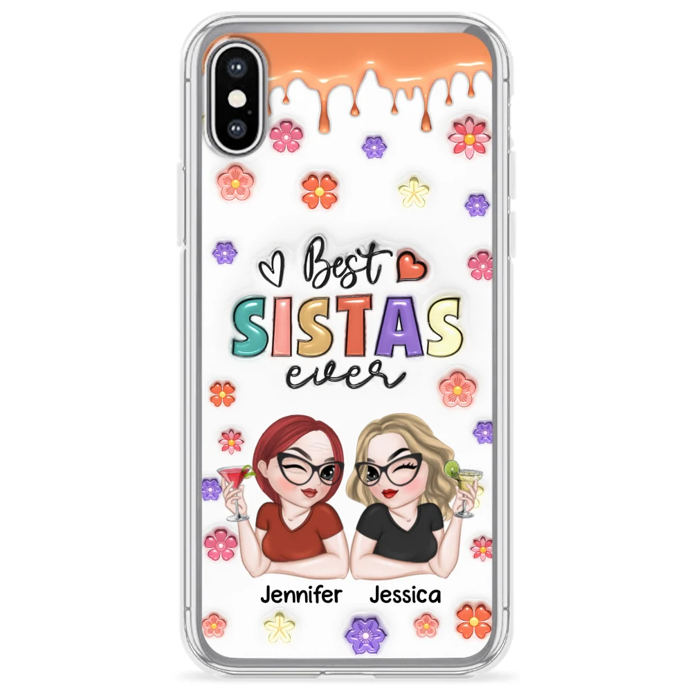 Best Bestie Ever - Personalized Custom 3D Inflated Effect Phone Case - Image 25
