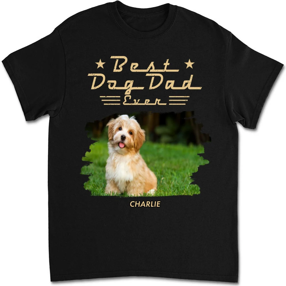Best Classic Dog Photo - Personalized Custom Shirt - Image 4