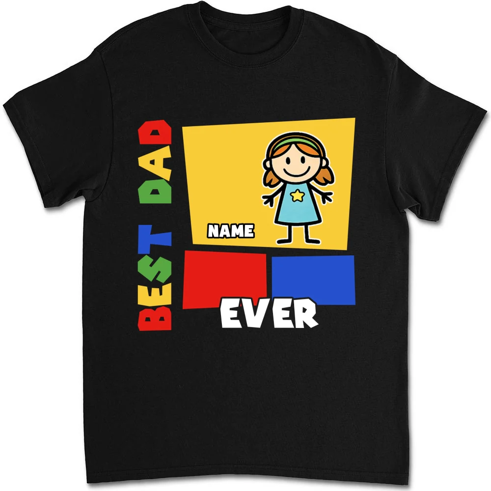 Best Dad Ever Arcade Theme - Personalized Custom Shirt - Image 6
