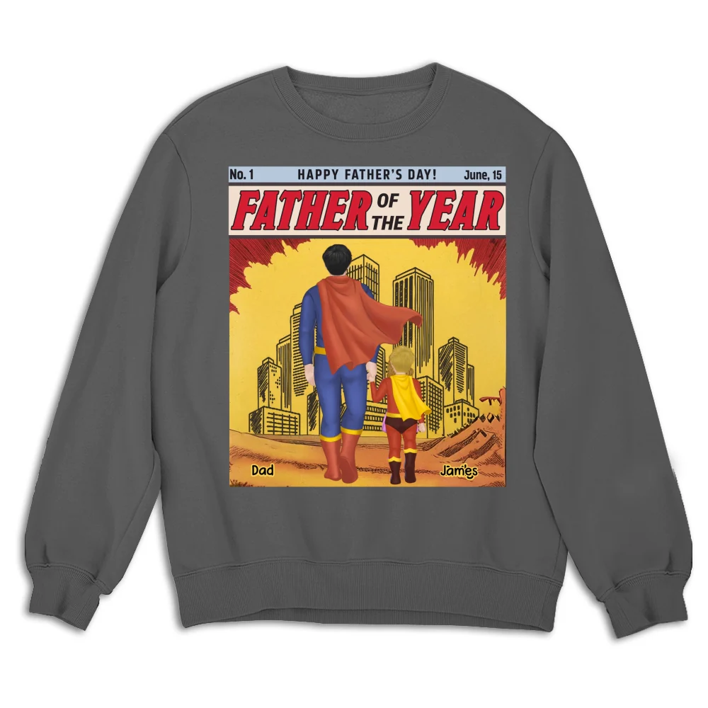 Best Dad In The Universe- Personalized Custom Shirt - Image 22