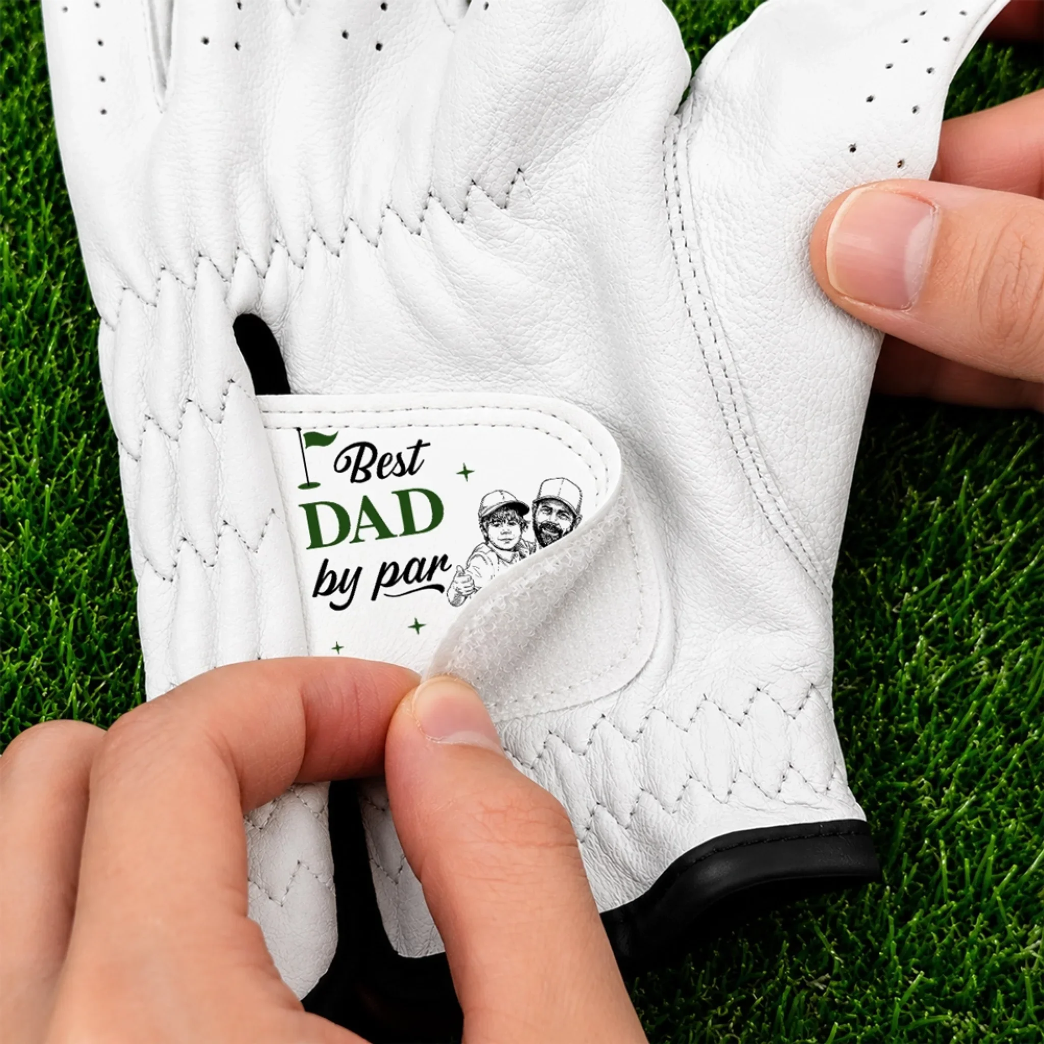Best Dad - Personalized Custom Golf Glove - Image 3