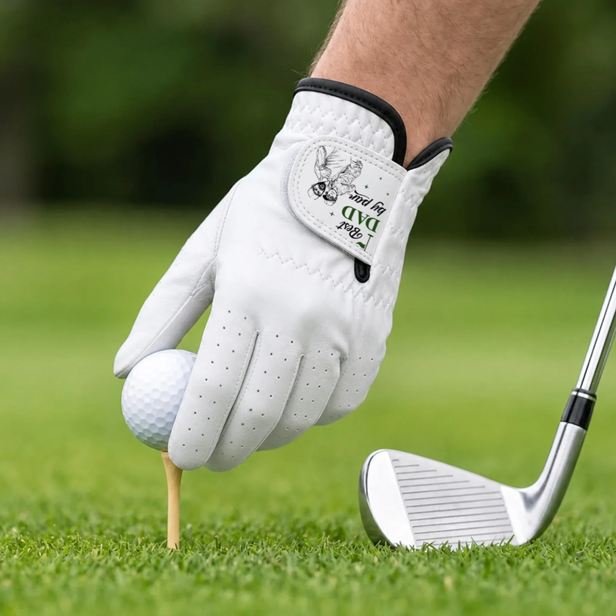 Best Dad - Personalized Custom Golf Glove - Image 4