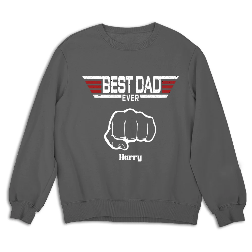 Best Father Ever - Personalized Custom Shirt - Image 14