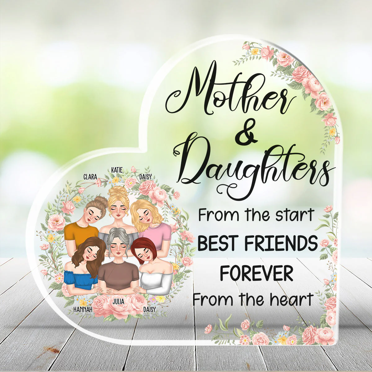 Best Friends Forever - Personalized Custom Acrylic Plaque - Image 3