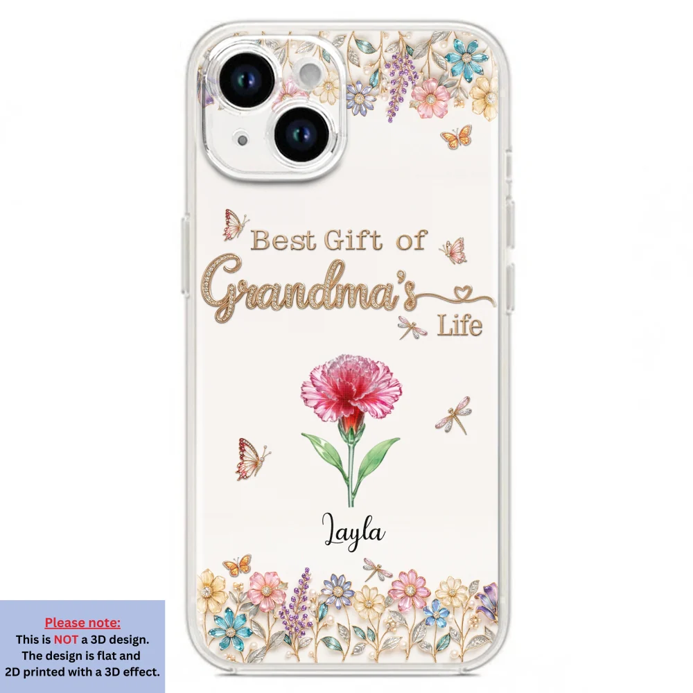 Best Gift Of Grandma Life - Personalized Custom 3D Inflated Effect Phone Case - Image 18
