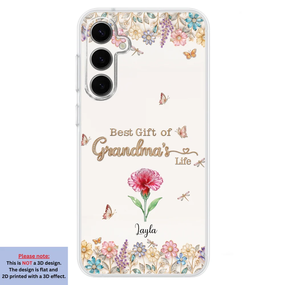 Best Gift Of Grandma Life - Personalized Custom 3D Inflated Effect Phone Case - Image 34