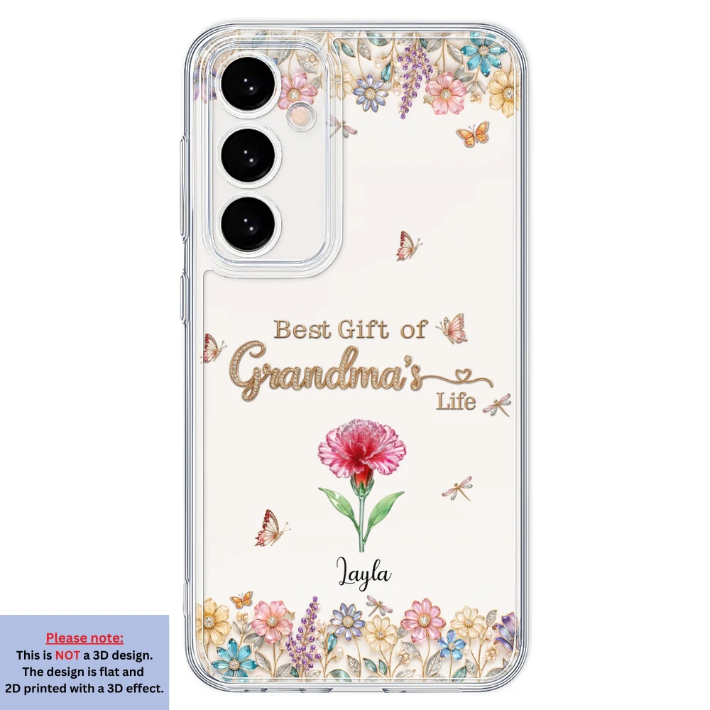 Best Gift Of Grandma Life - Personalized Custom 3D Inflated Effect Phone Case - Image 35