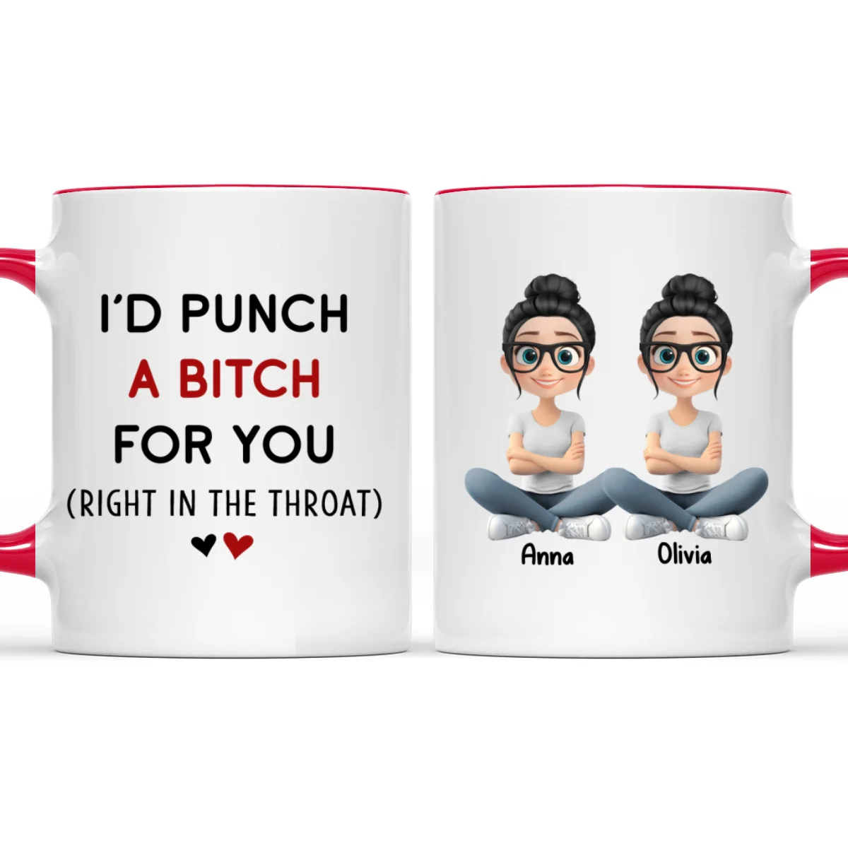 Best Girls Ever - Personalized Custom Accent Mug - Image 10