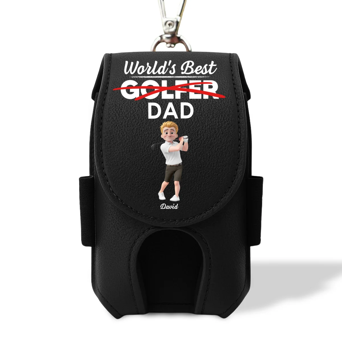 Best Golfer - Personalized Custom Golf Ball Bag - Image 7