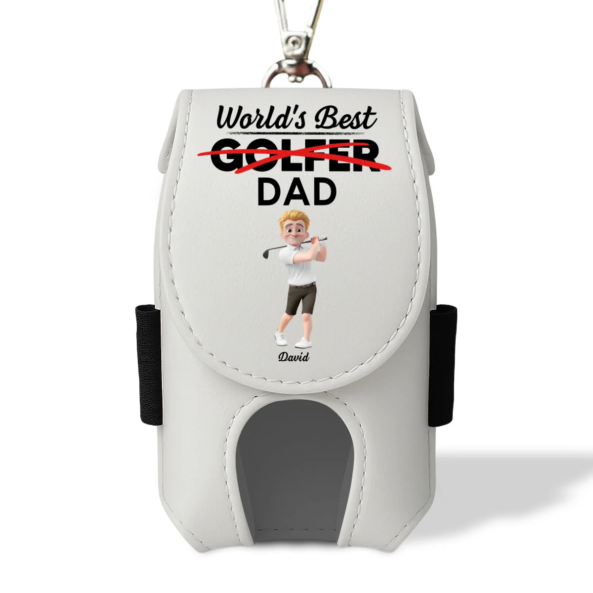 Best Golfer - Personalized Custom Golf Ball Bag - Image 9