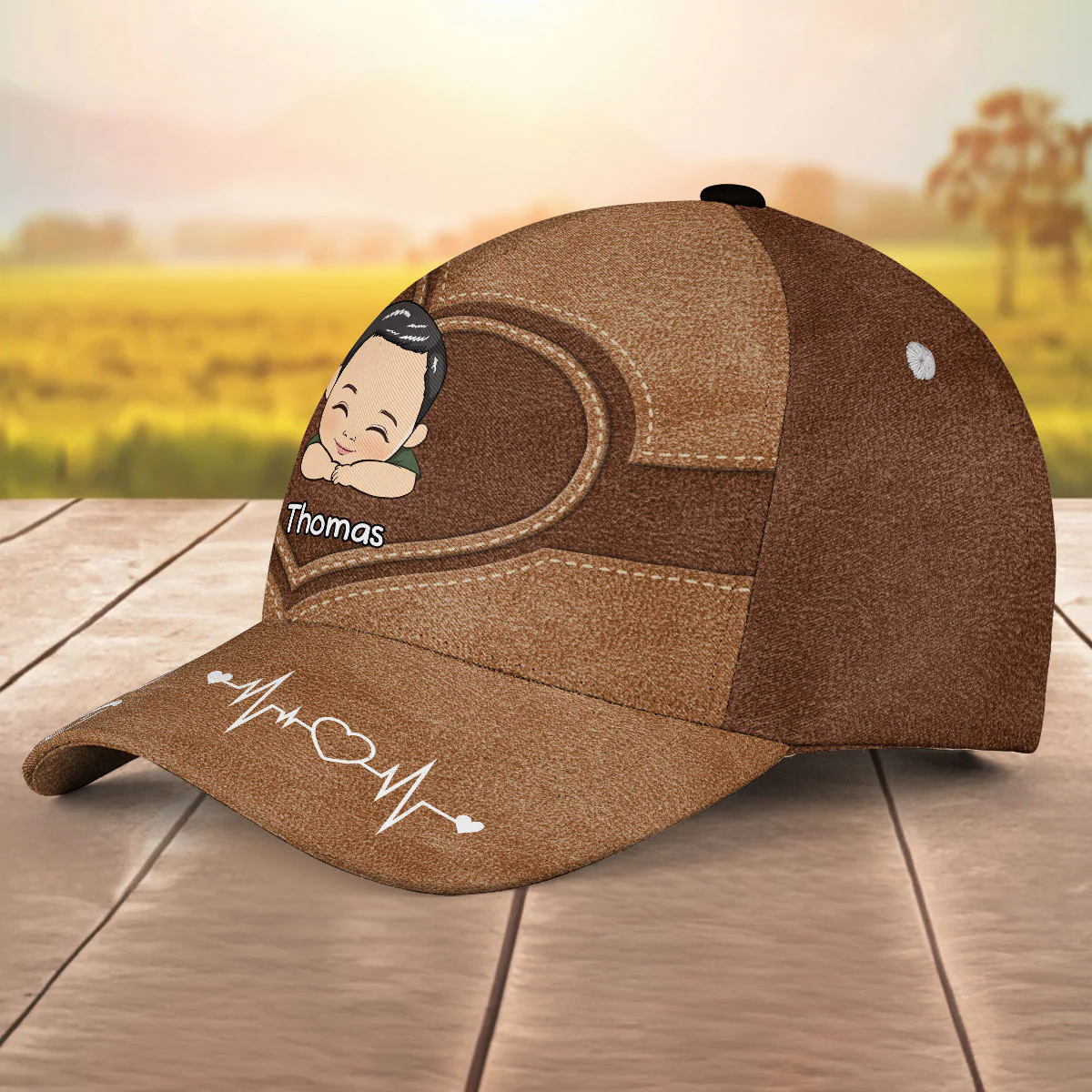 Best Mom Ever - Personalized Custom Classic Cap - Image 2