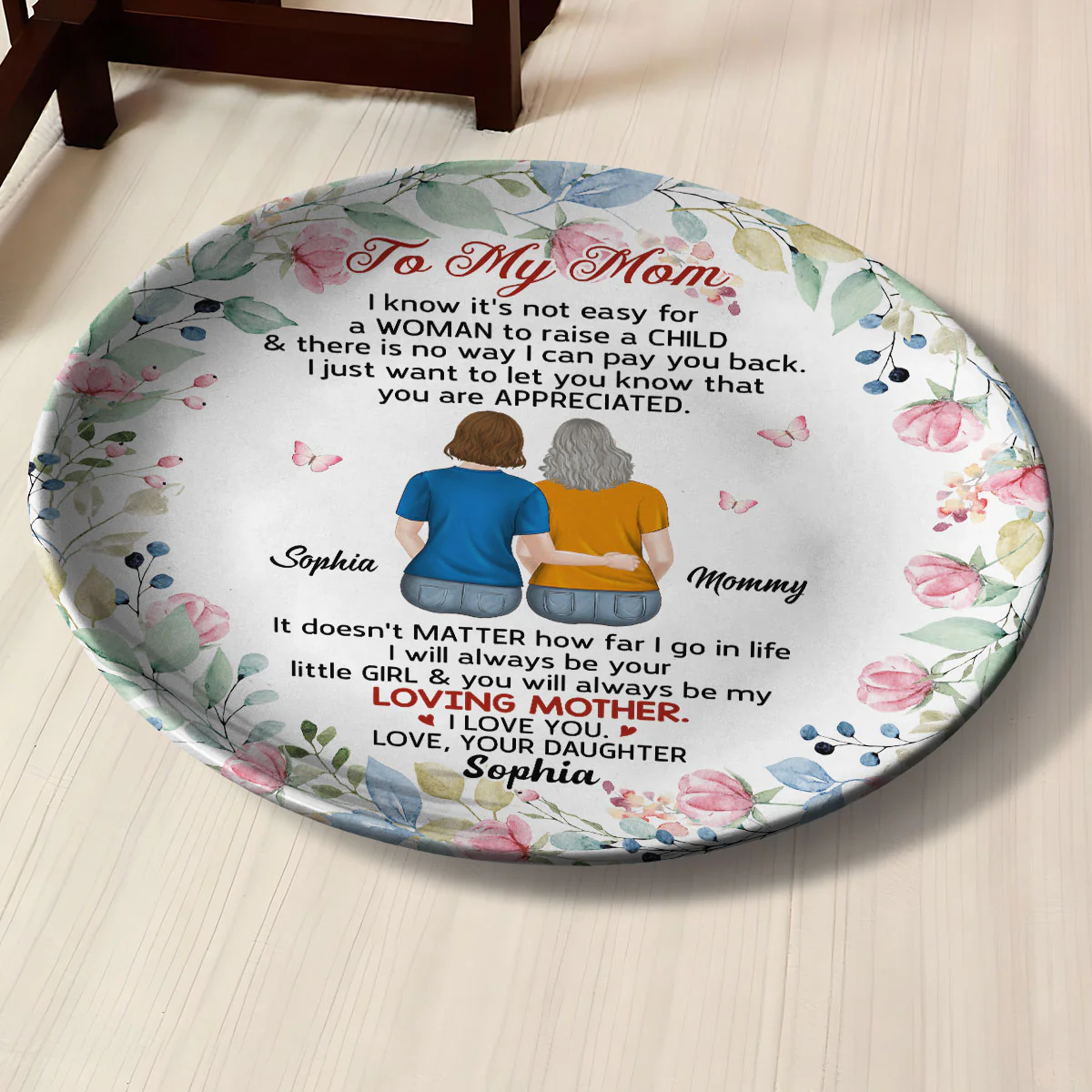 Best Mom Ever - Personalized Custom Plate - Image 2