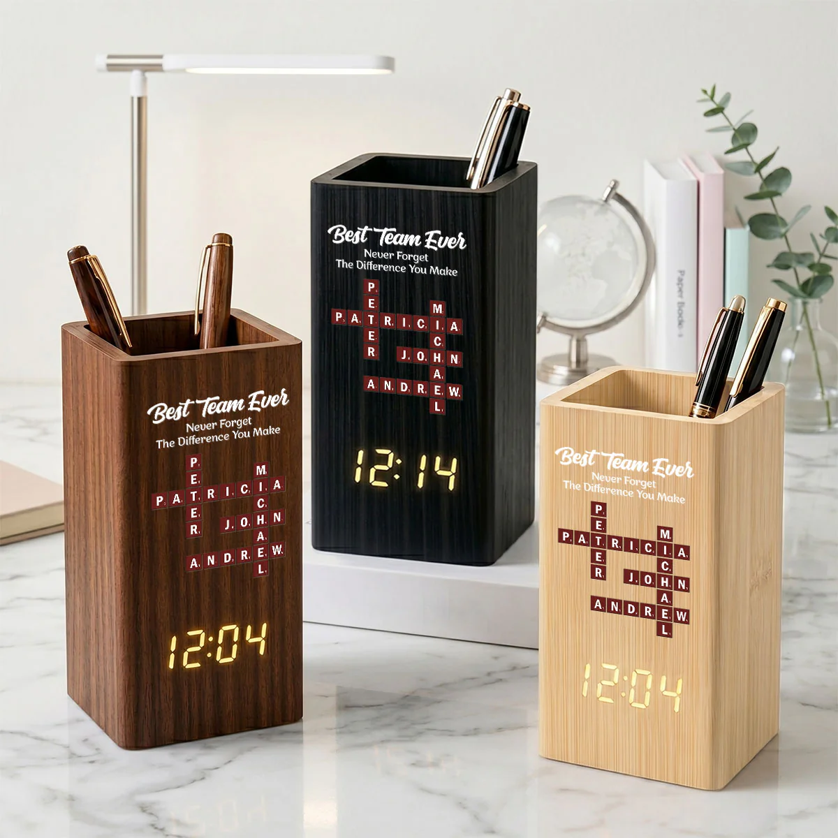 Best Team Ever - Personalized Custom Pen Holder - Image 3