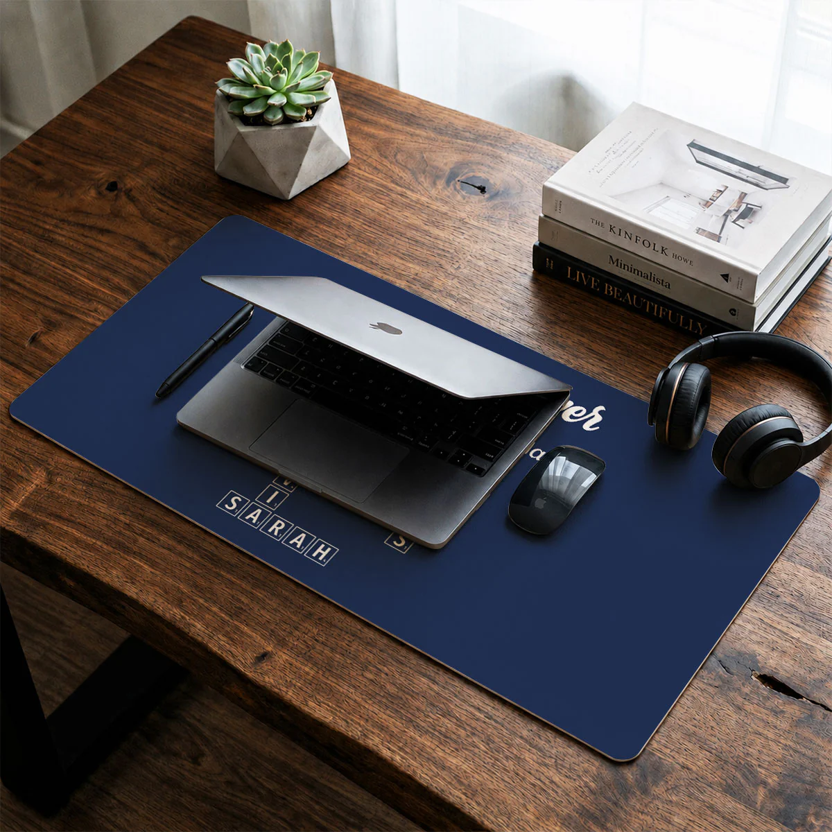 Best Team - Personalized Custom Desk Mat - Image 4