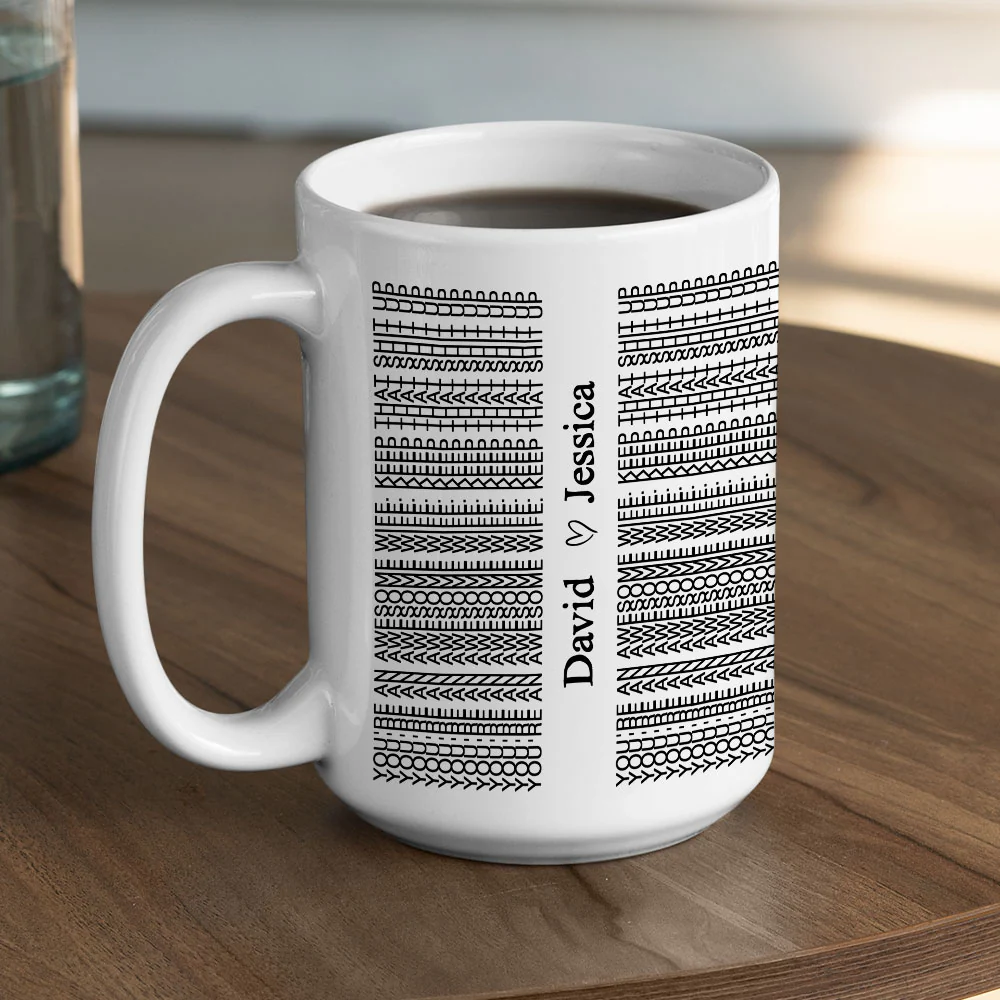 Best Wife Ever No Contest - Personalized Custom Coffee Mug - Image 5