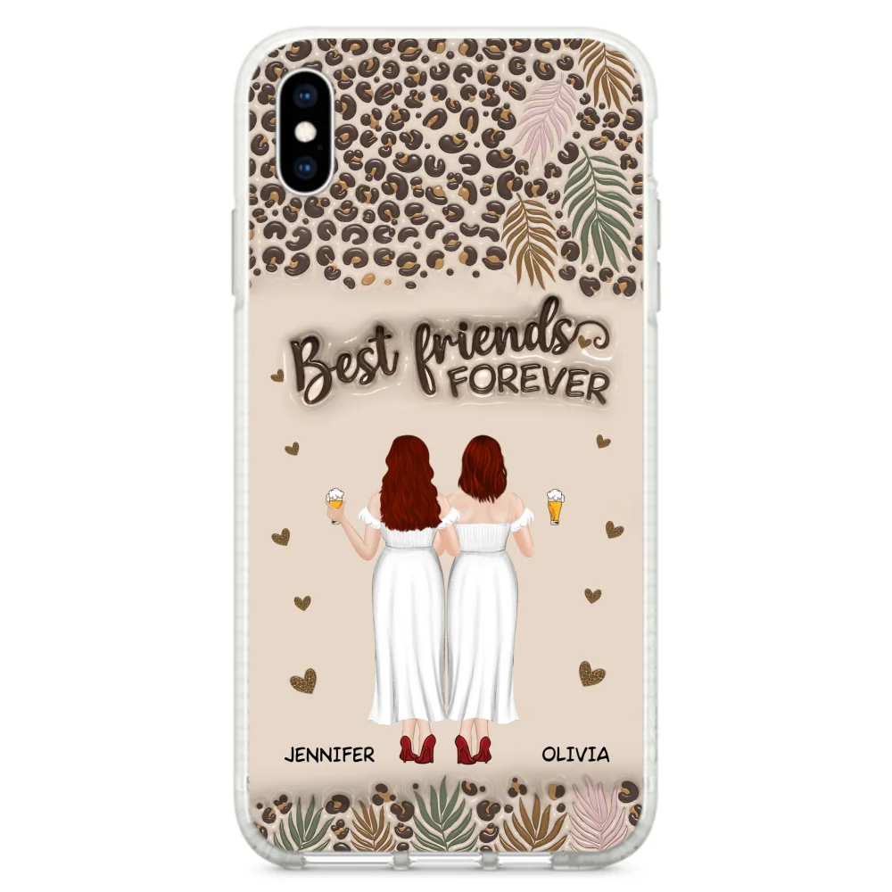 Bestie Forever - Personalized Custom 3D Inflated Effect Phone Case - Image 23