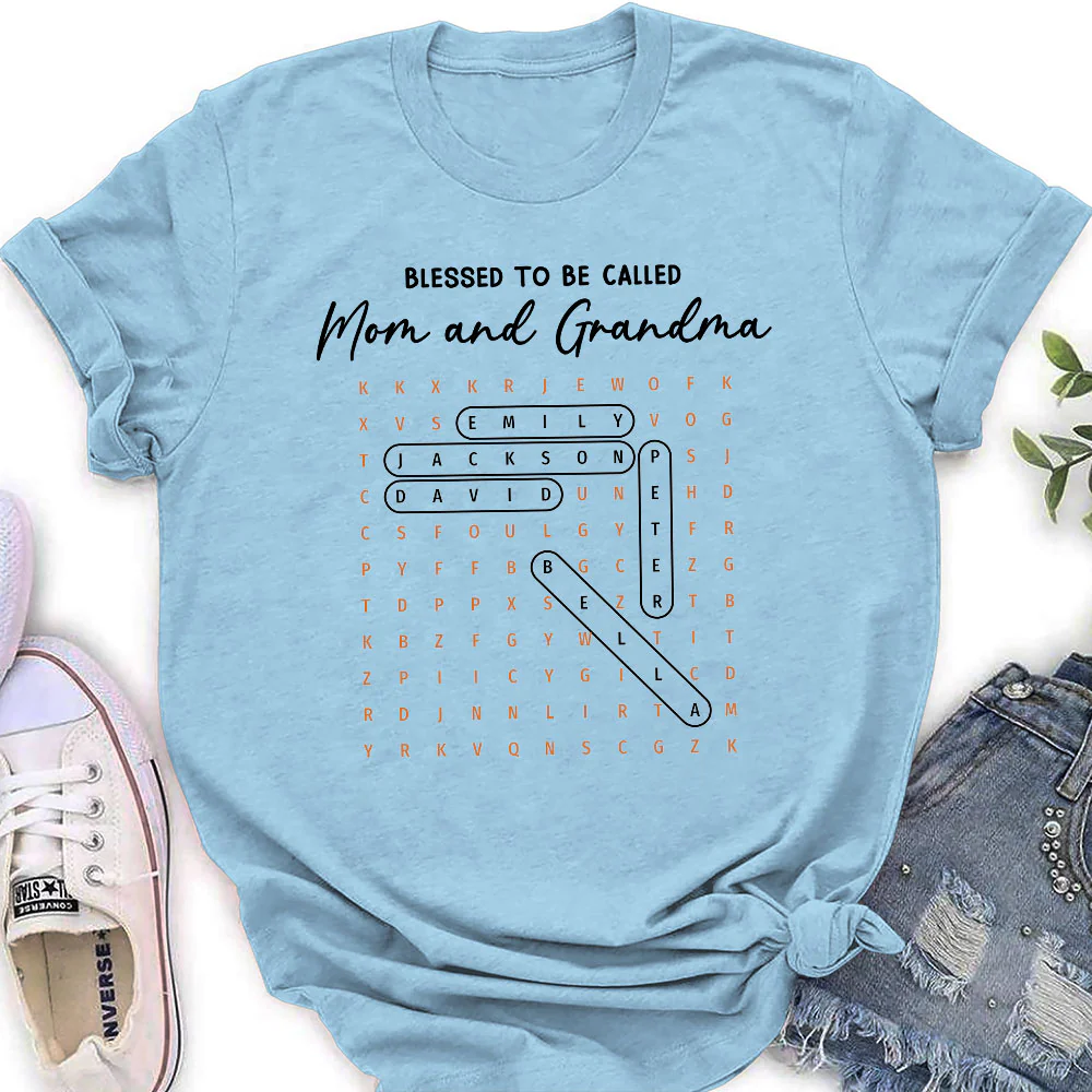 Blessed With Endless Family Joy - Personalized Custom Shirt - Image 4