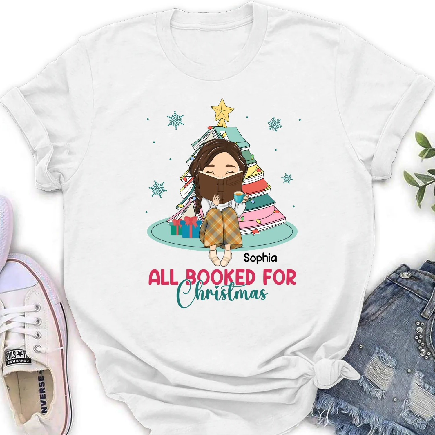 Books Make The Best Gifts - Personalized Custom Shirt - Image 17
