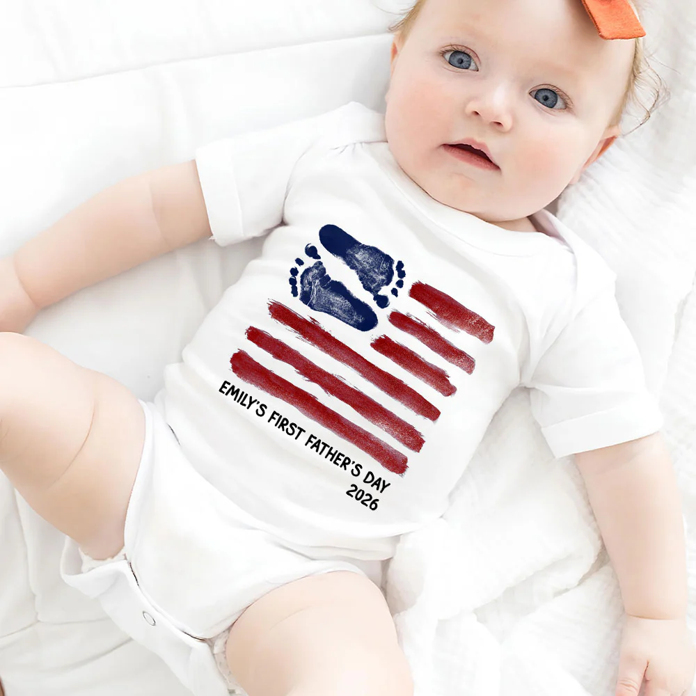 Born To Sparkle And Shine - Personalized Custom Baby Onesie - Image 3