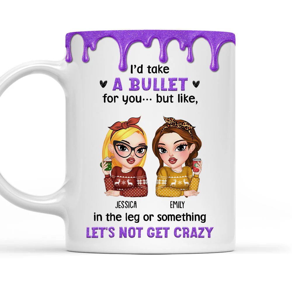 Braincells Missing But Vibes Strong - Personalized Custom Coffee Mug