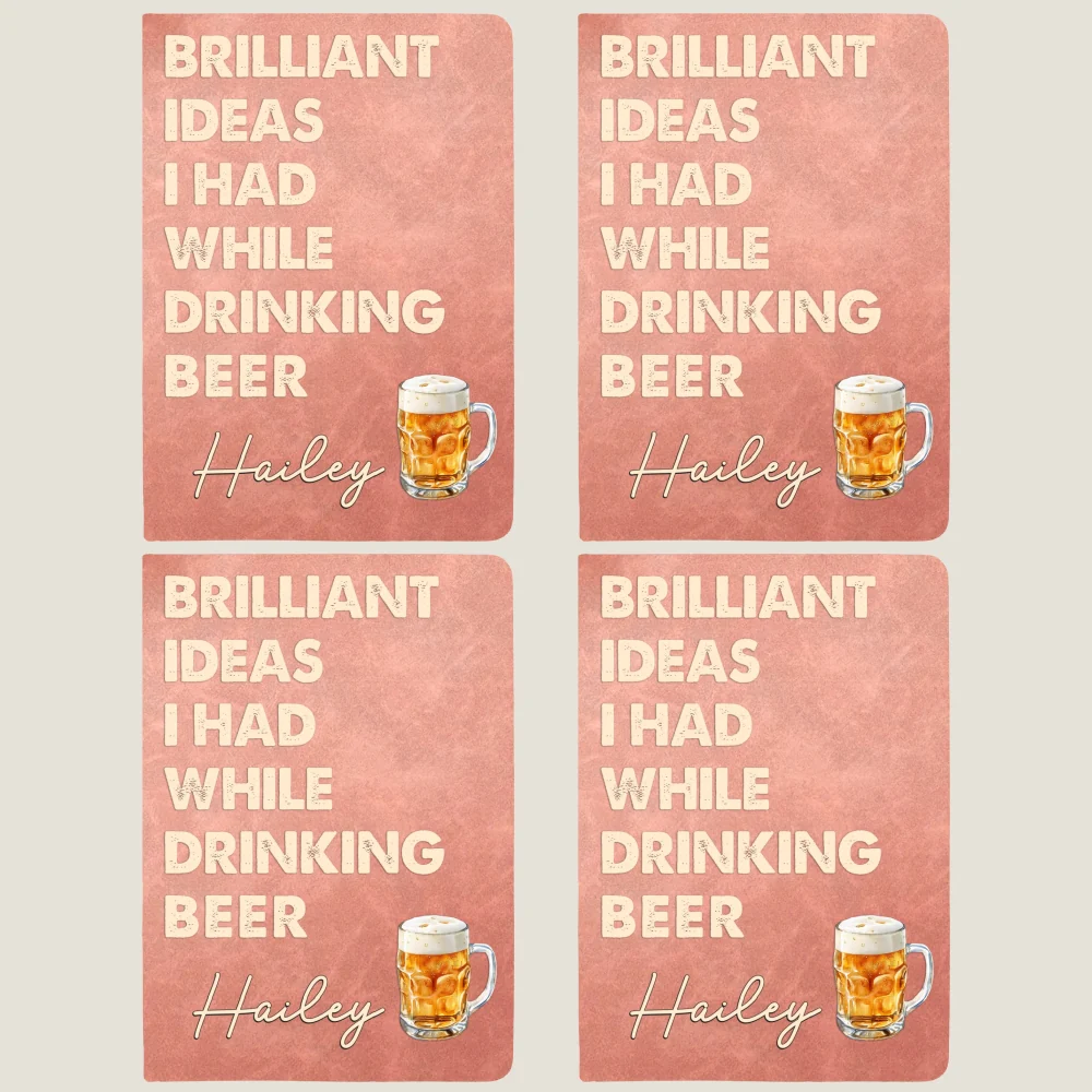 Brilliant Ideas - Personalized Custom Leather Journal - Image 12