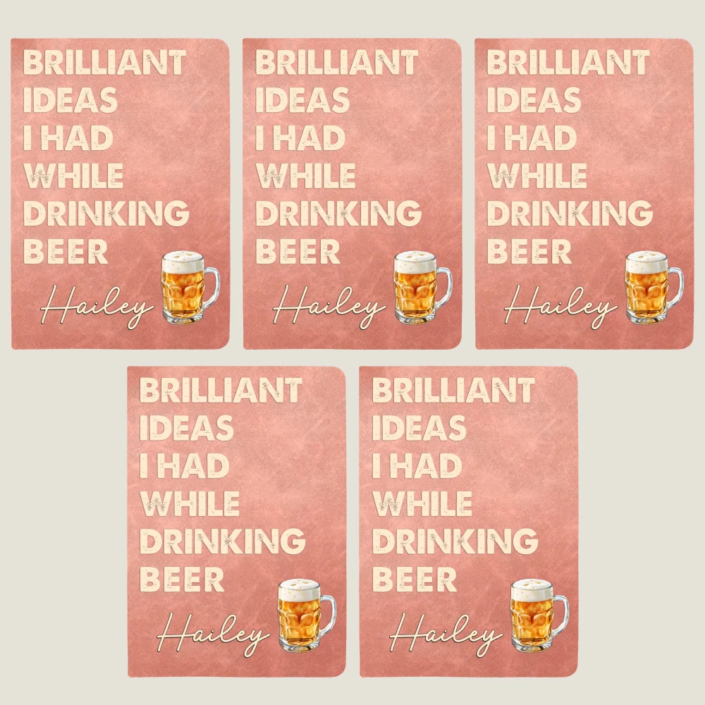 Brilliant Ideas - Personalized Custom Leather Journal - Image 13