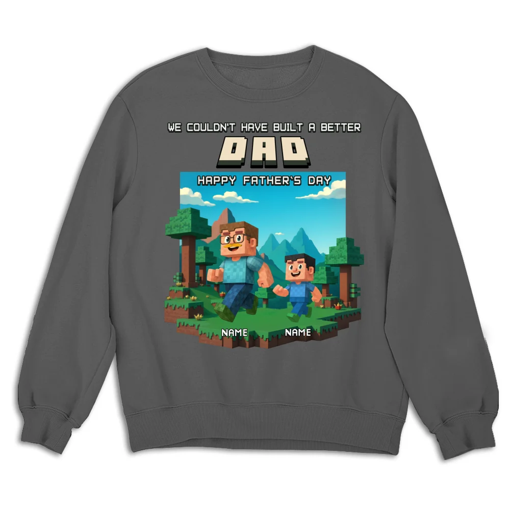 Built A Better Grandpa - Personalized Custom Shirt - Image 19