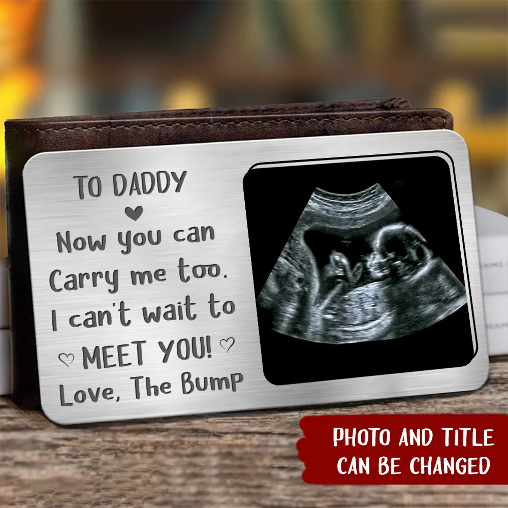 Bump Love - Personalized Custom Wallet Card - Image 2