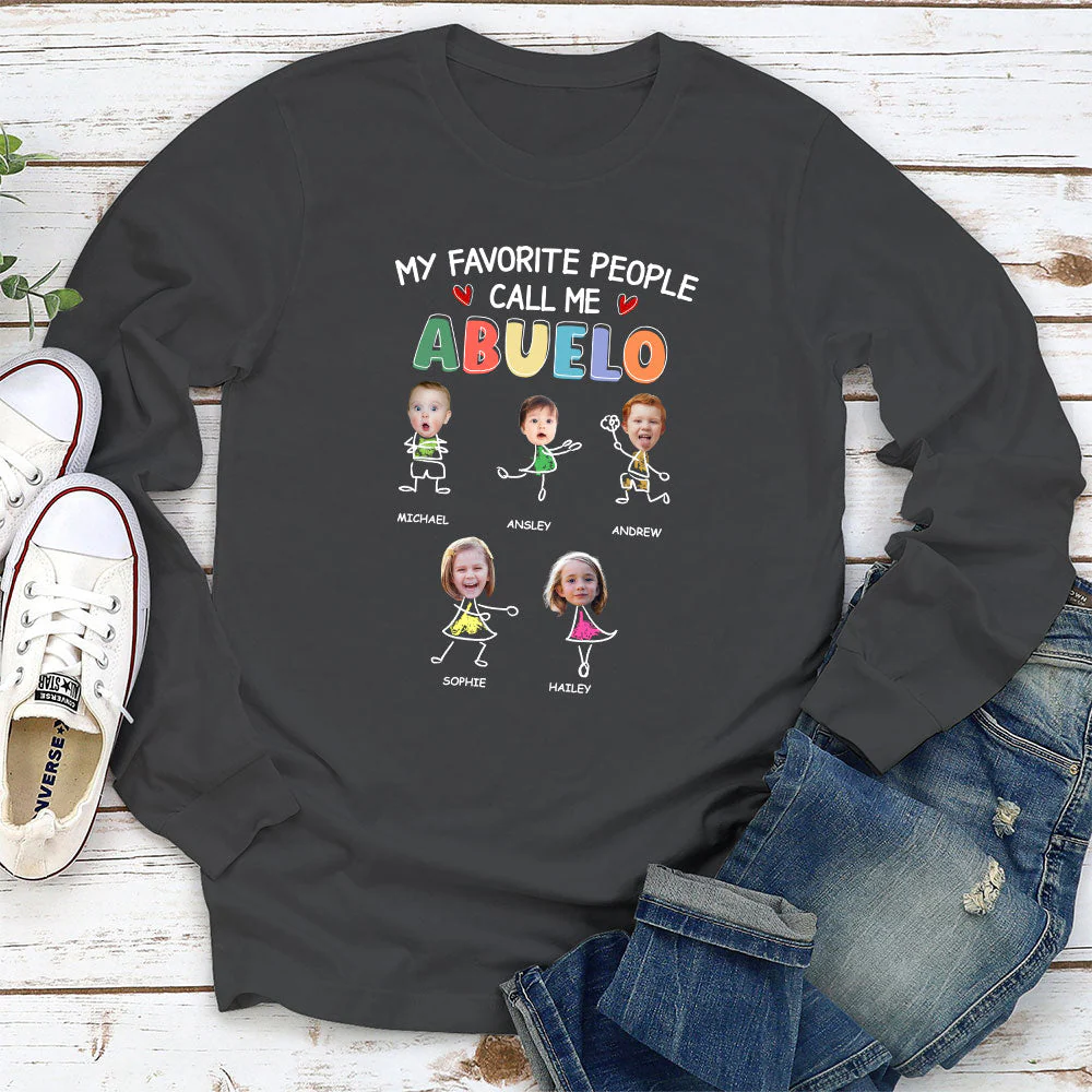 Call Me Grandpa - Personalized Custom Shirt - Image 7