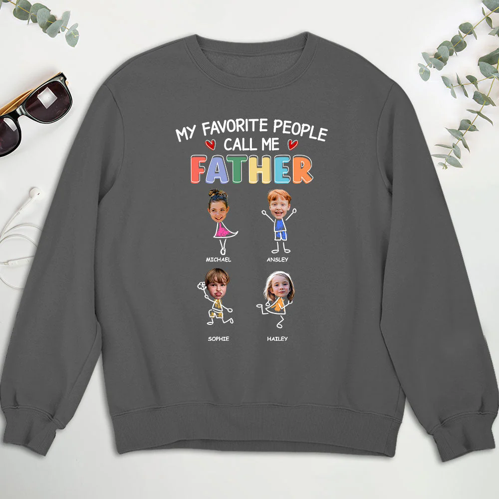 Call Me Grandpa - Personalized Custom Shirt - Image 9