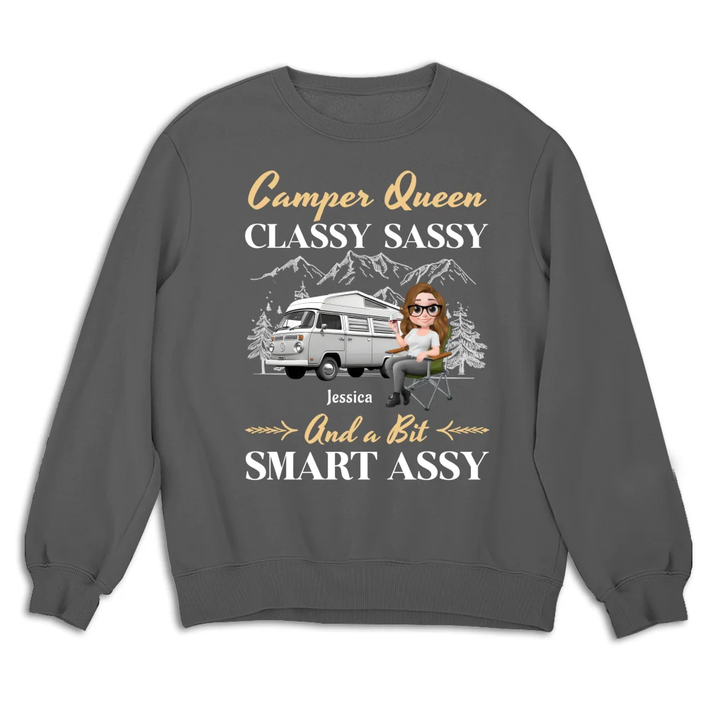 Camper Queen - Personalized Custom Shirt - Image 14