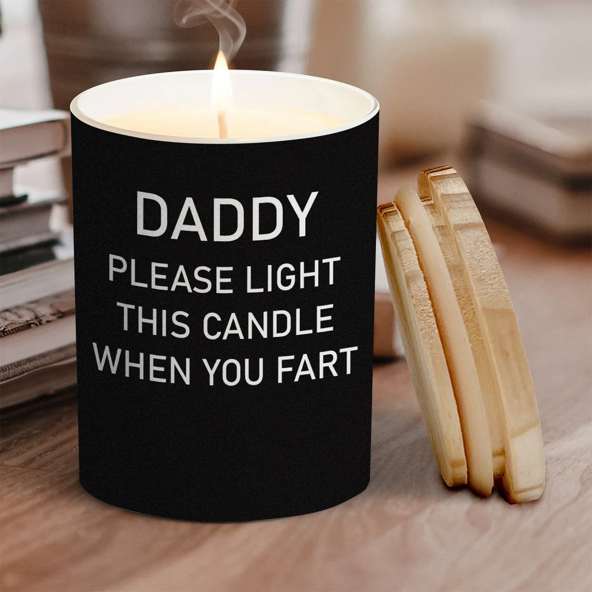 Candle For Dad - Personalized Custom Candle - Image 2