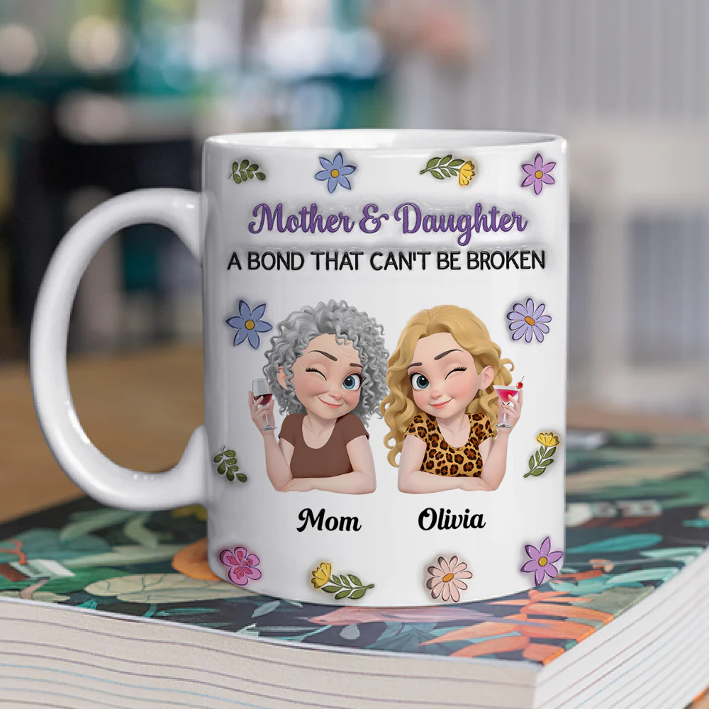 Cannot Be Broken - Personalized Custom 3D Inflated Effect Mug - Image 2