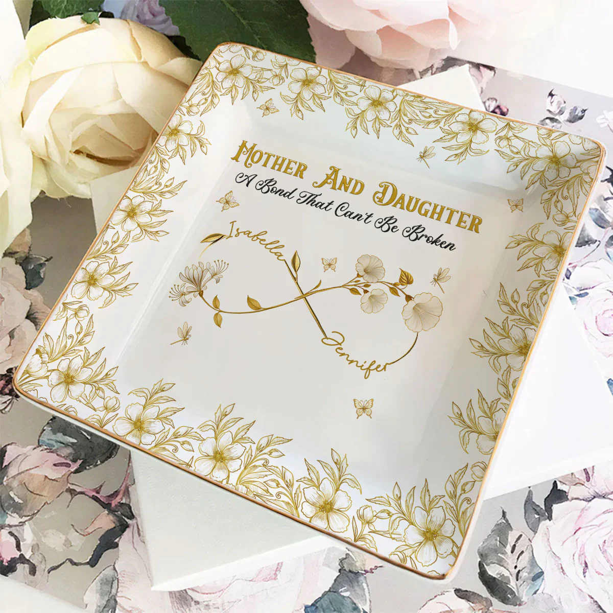 Cannot Be Broken - Personalized Custom Jewelry Dish - Image 3