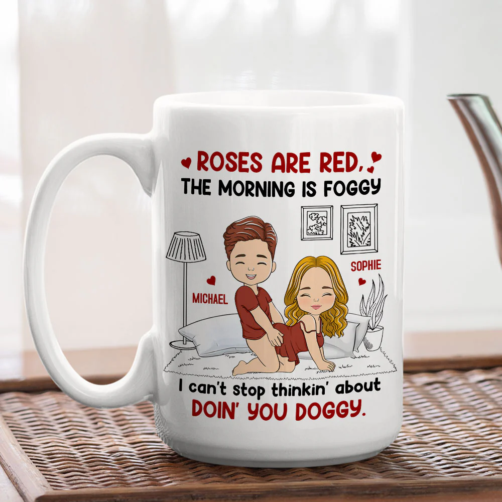 Cannot Stop Thinking About You - Personalized Custom Coffee Mug - Image 4