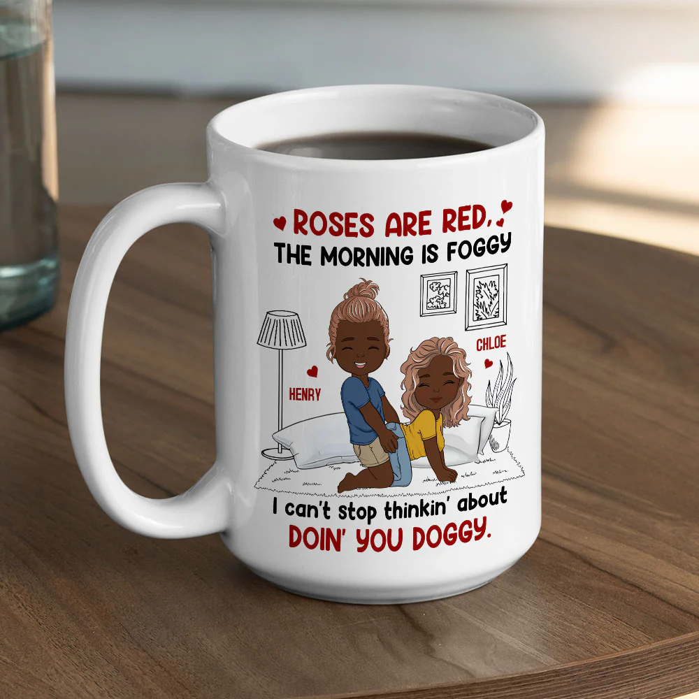 Cannot Stop Thinking About You - Personalized Custom Coffee Mug - Image 5
